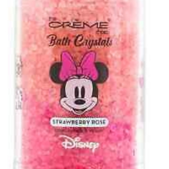 Disney Minnie Mouse the CREME shop Strawberry Rose Fantasy Sugar Scrub Bath Set - Picture 3 of 7